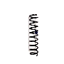 Image of Coil Spring (Rear, Red) image for your 2000 Volvo V70   